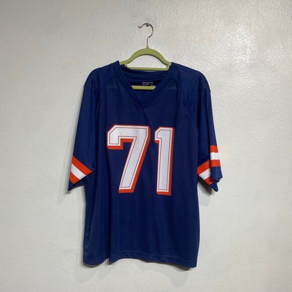 Standard Cloth Blue 71 Jersey Top Sz M - Picture 2 of 12
